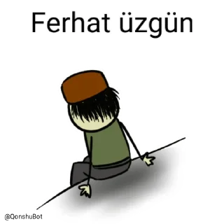 😓 emoji Ferhat @Qonshubot Telegram sticker 11 of 31