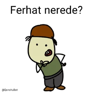 🤔 emoji Ferhat @Qonshubot Telegram sticker 5 of 31