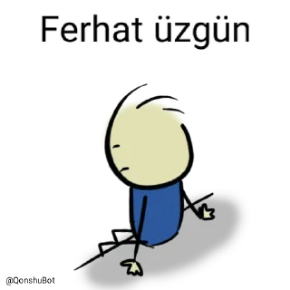 😓 emoji Ferhat @Qonshubot Telegram sticker 11 of 31