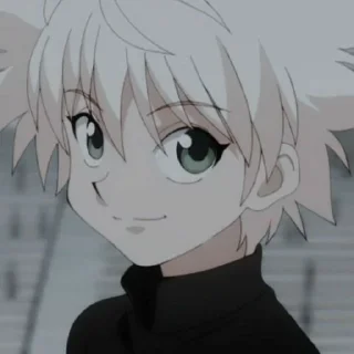 😊 emoji killua Telegram sticker 20 of 51