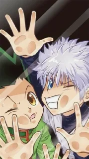 😅 emoji killua Telegram sticker 11 of 51