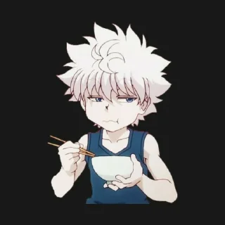 🤤 emoji killua Telegram sticker 18 of 51