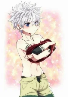 💪 emoji killua Telegram sticker 10 of 51