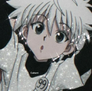 😮 emoji killua Telegram sticker 17 of 51