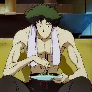 Sticker from Cowboy Bebop @Anime_viva