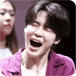 🐶 emoji Jimin 🐶 ( @Bts_stickers1) Telegram sticker 13 of 40