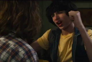 Sticker from stranger things