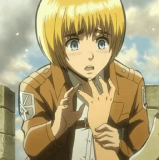 ✨ emoji `✨-¦Armin Arlet¦by: @hope_san| @anime_fans_k Telegram sticker 12 of 82