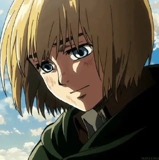 ✨ emoji `✨-¦Armin Arlet¦by: @hope_san| @anime_fans_k Telegram sticker 16 of 82