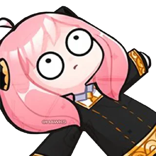 🙄 emoji 🥜 Anya Forger (@TodorokiShouto) Telegram sticker 22 of 56
