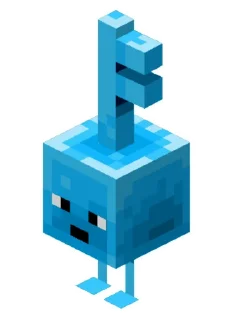 😶 emoji Minecraft Dungeons Telegram sticker 7 of 11