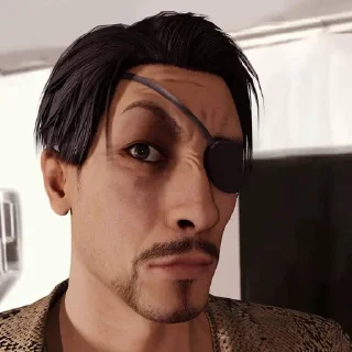 Sticker from Yakuza