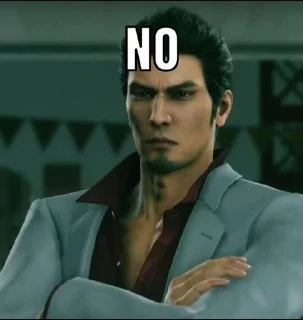 Sticker from Yakuza