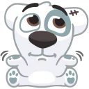 😐 emoji Dog Telegram sticker 14 of 44