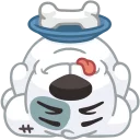 😖 emoji Dog Telegram sticker 22 of 44