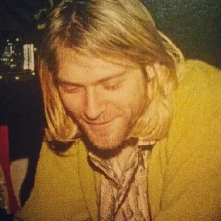 😗 emoji kurt cobain [ @forgttonrealm ] Telegram sticker 11 of 40