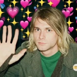 💖 emoji kurt cobain [ @forgttonrealm ] Telegram sticker 12 of 40