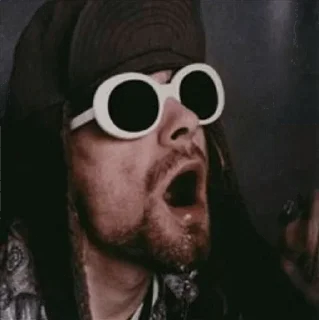 ⚡ emoji kurt cobain [ @forgttonrealm ] Telegram sticker 16 of 40
