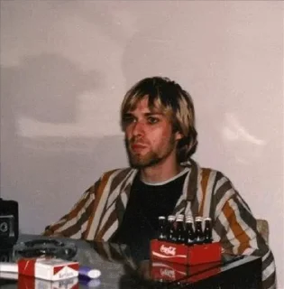 ⚡ emoji kurt cobain [ @forgttonrealm ] Telegram sticker 13 of 40