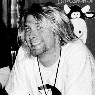 😄 emoji kurt cobain [ @forgttonrealm ] Telegram sticker 5 of 40