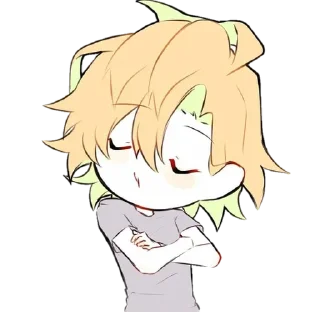 💛 emoji Hifumin cute @kazuki_tono Telegram sticker 14 of 67