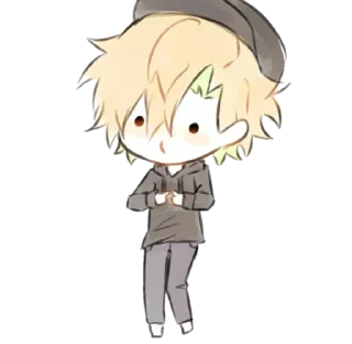 💛 emoji Hifumin cute @kazuki_tono Telegram sticker 6 of 67