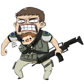 Sticker from Resident Evil @Nekostickerss