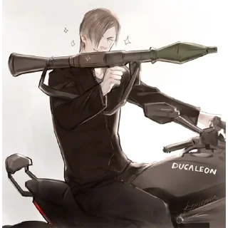Sticker from Resident Evil @Nekostickerss