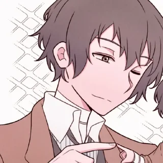 🦀 emoji ⁝太宰治¸ @mrsoukoki Telegram sticker 16 of 25