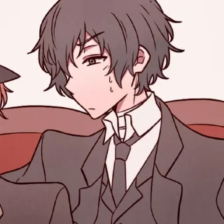⛩ emoji ⁝太宰治¸ @mrsoukoki Telegram sticker 3 of 25