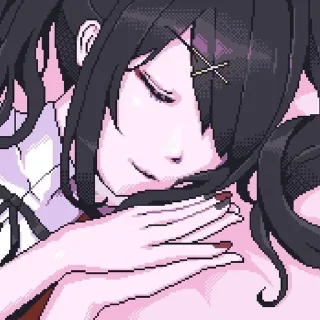 Sticker from - ame chan [ @zumizex ]