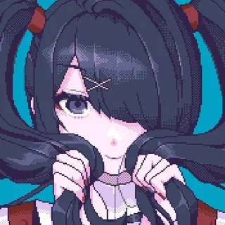 Sticker from - ame chan [ @zumizex ]