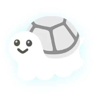 👻 emoji لاکپشت بی قرار Telegram sticker 4 of 66