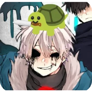 🔪 emoji لاکپشت بی قرار Telegram sticker 1 of 66