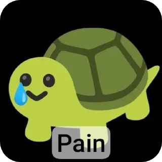 😭 emoji لاکپشت بی قرار Telegram sticker 6 of 66