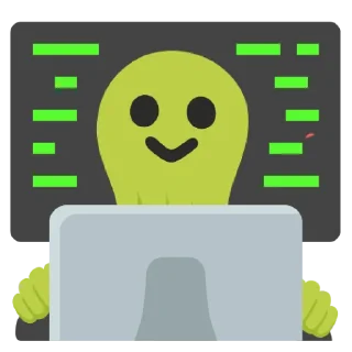 💻 emoji لاکپشت بی قرار Telegram sticker 15 of 66