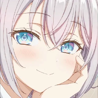 💙 emoji Alya-san^᪲ @ID_CALIXTE ོ𑁬 Telegram sticker 6 of 37