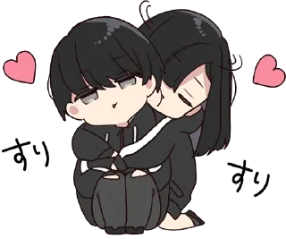 😘 emoji Yurudara chan 1 Telegram sticker 20 of 40