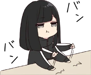 😡 emoji Yurudara chan 1 Telegram sticker 11 of 40