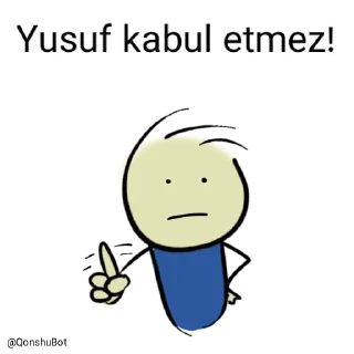 Sticker from Yusuf @Qonshubot