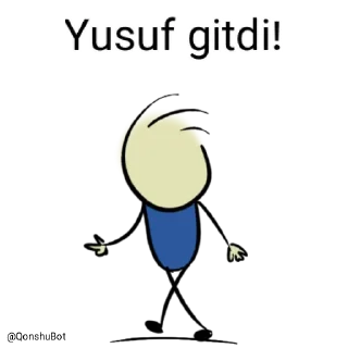 Sticker from Yusuf @Qonshubot