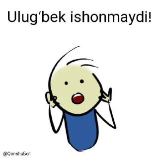 😱 emoji Ulugʻbek @Qonshubot Telegram sticker 3 of 31