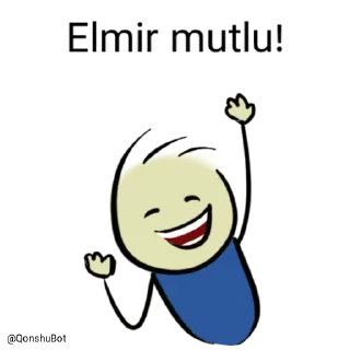 😄 emoji Elmir @Qonshubot Telegram sticker 12 of 31