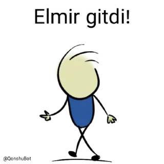 ✋️ emoji Elmir @Qonshubot Telegram sticker 2 of 31