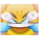 😂 emoji Delet this Telegram sticker 1 of 32