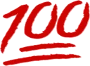 💯 emoji Delet this Telegram sticker 20 of 32