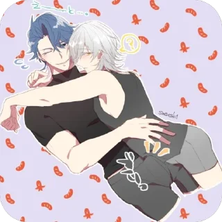 🫥 emoji Я и соня ➡️ @Ctikerubot Telegram sticker 6 of 20