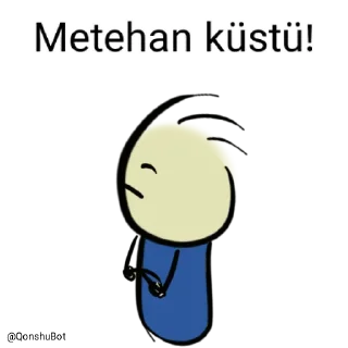 😒 emoji Metehan @Qonshubot Telegram sticker 13 of 31