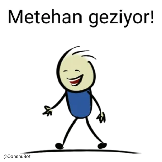 🚶‍♂️ emoji Metehan @Qonshubot Telegram sticker 10 of 31