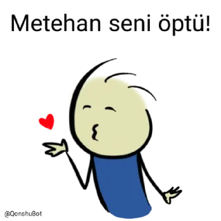 💋 emoji Metehan @Qonshubot Telegram sticker 19 of 31
